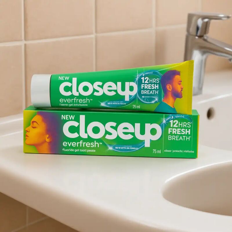 foto del prodotto 4x close up everfresh dentifricio menthol 90ml alito fresco fino a 12 ore