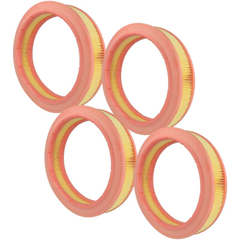 foto del prodotto 4x elemento filtrante compatibile con protool festool vcp 170 e-l, vcp 171 e-l, vcp 170 e aspirapolvere a batteria - vhbw