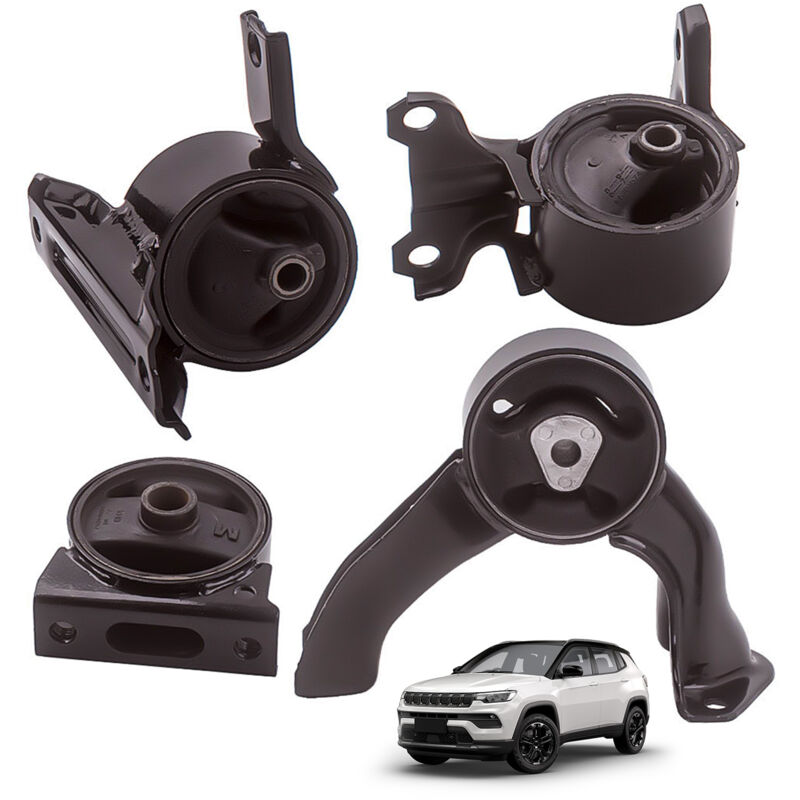 foto del prodotto 4x engine transmission mounts for dodge caliber 07 12 2.0l w automatic