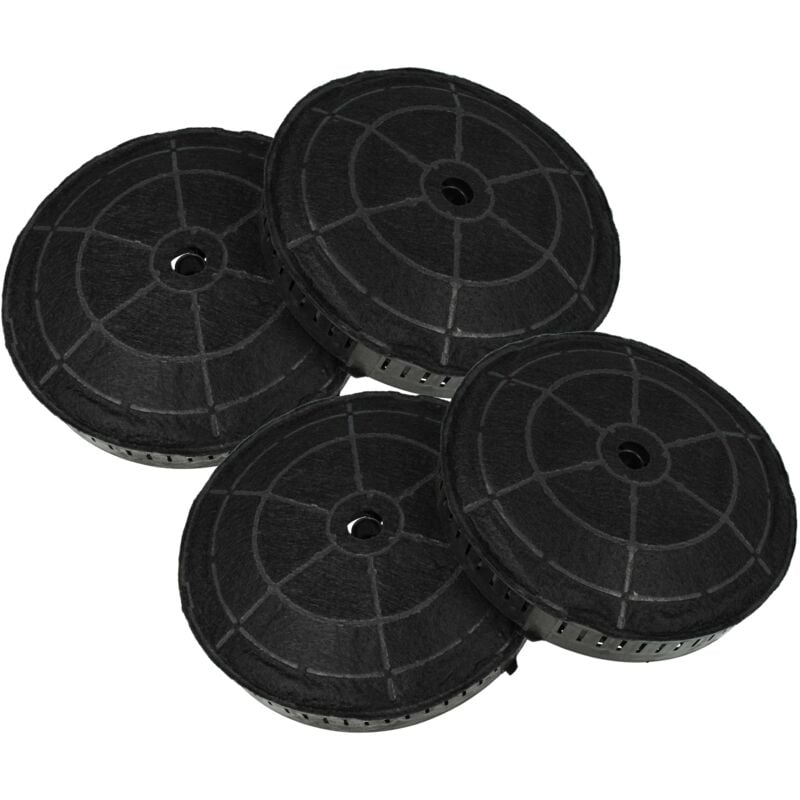 immagine 0 del prodotto 4x filtro a carboni attivi compatibile con aeg x56263mp0, x59263mp0, x56342se10, x55342se10, x08155bv x, x08154bv x cappe aspiranti 17,2 cm vhbw