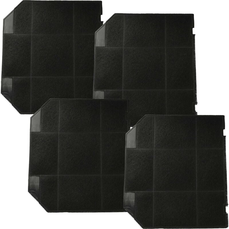 immagine 0 del prodotto 4x filtro a carboni attivi compatibile con electrolux 942492339, 942492362, 942492331, 942492364 cappe aspiranti 26,5 x 23,7 x 1,6 cm vhbw