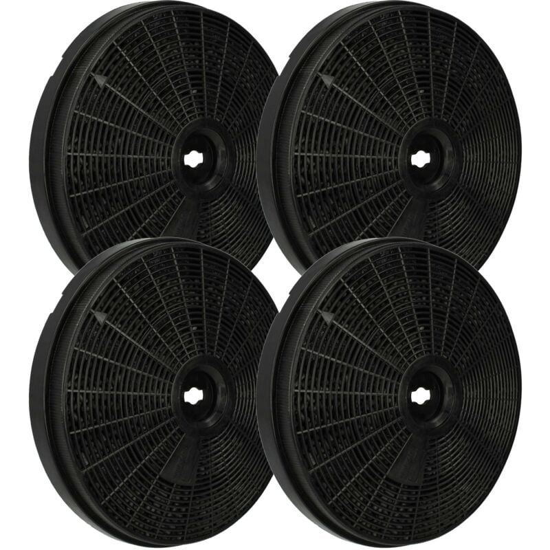 foto del prodotto 4x filtro a carboni attivi compatibile con elica badia 09 grx f 60 208175146603 cappe aspiranti - 20 cm - vhbw