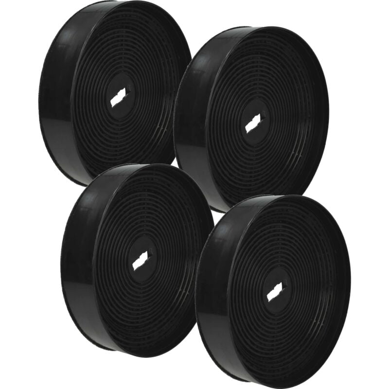 foto del prodotto 4x filtro a carboni attivi compatibile con oranier vivio 90 w, vivio 90 s, vivio 75 w cappe aspiranti 17,05 cm vhbw