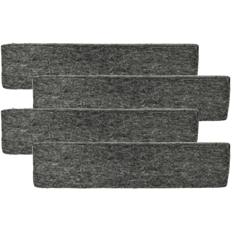foto del prodotto 4x filtro a carboni attivi sostituisce miele dkf 21, dkf 20 1 per cappe aspiranti 42,5 x 9,7 x 1,9 cm vhbw
