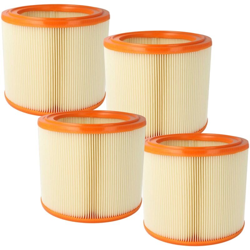 foto del prodotto 4x filtro a lamelle sostituisce festool 488924 per aspirapolvere portatile - vhbw