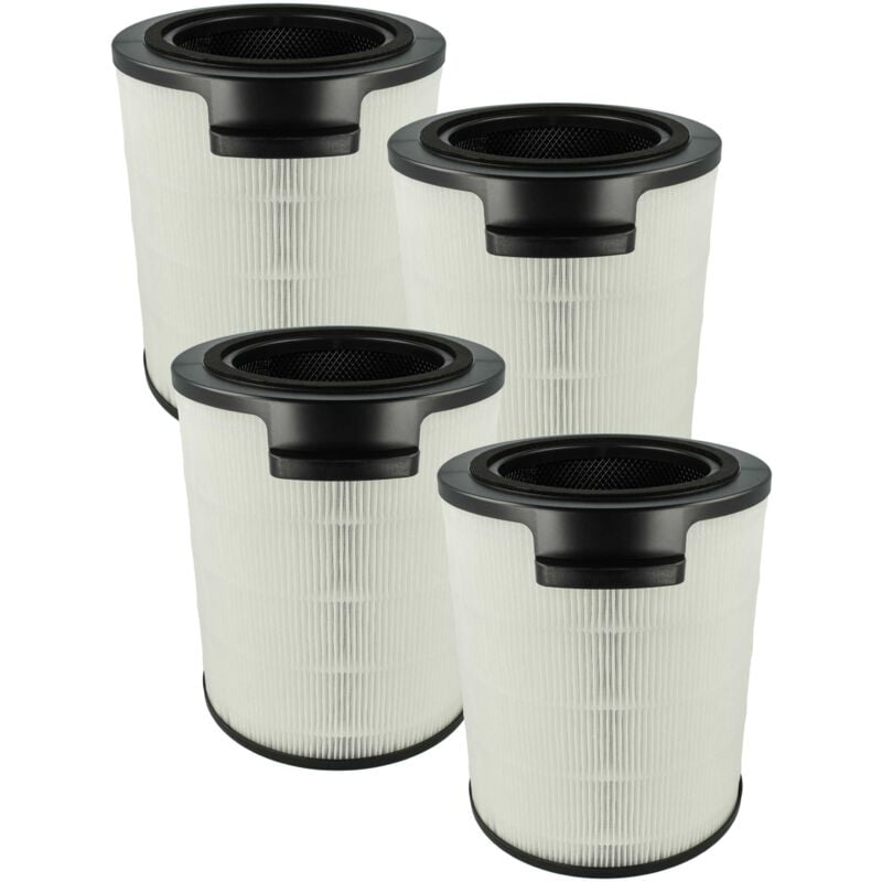 foto del prodotto 4x filtro ai carboni attivi sostituisce philips fym860 30, 883486030771 per purificatore d aria filtro dell aria hepa 13 nero bianco vhbw
