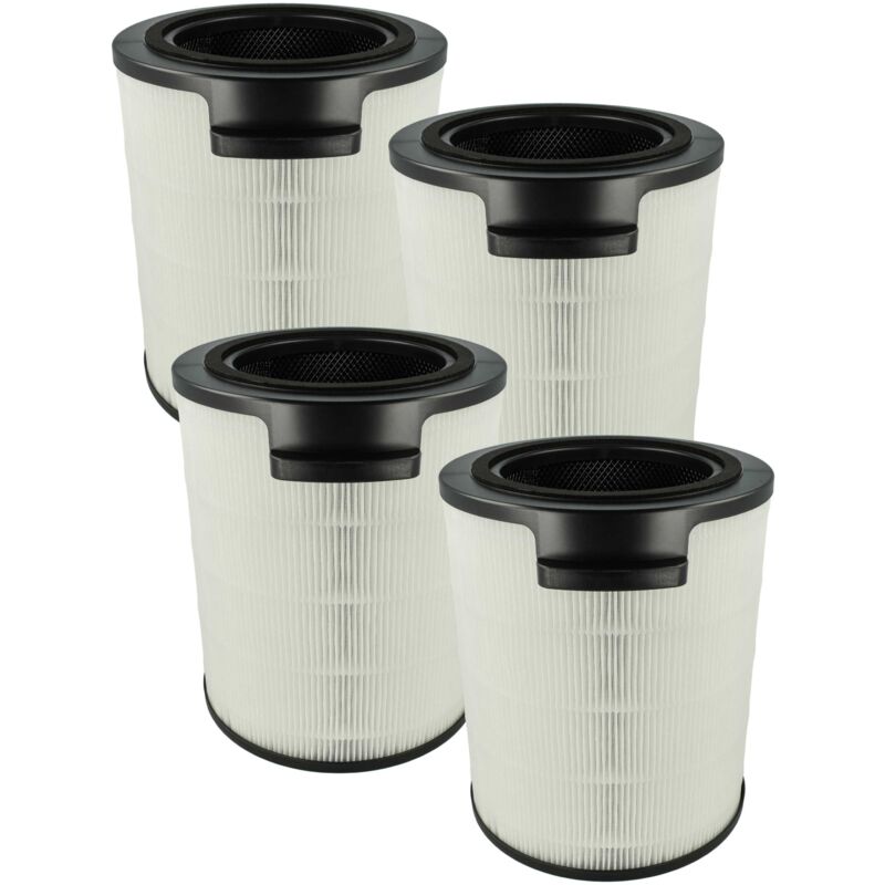 foto del prodotto 4x filtro ai carboni attivi sostituisce philips fym86030 per purificatore d aria filtro dell aria hepa 13 nero bianco vhbw