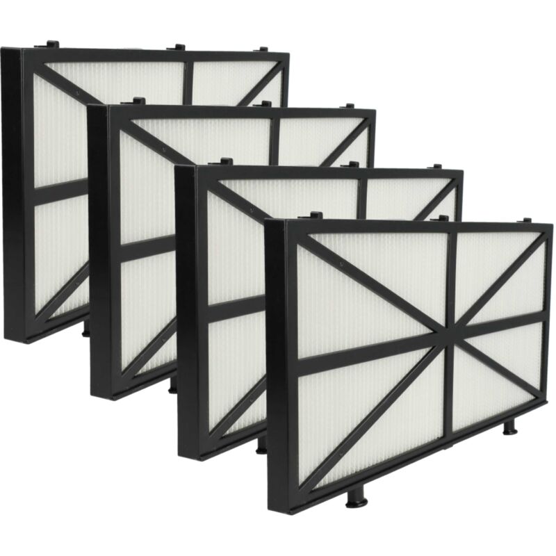 foto del prodotto 4x filtro compatibile con dolphin dx6, dx5s, dlx5, dlx4 aspiratore, robot per piscine - filtro a maglie fini, 27,7 x 13,3 x 1,3 cm - vhbw