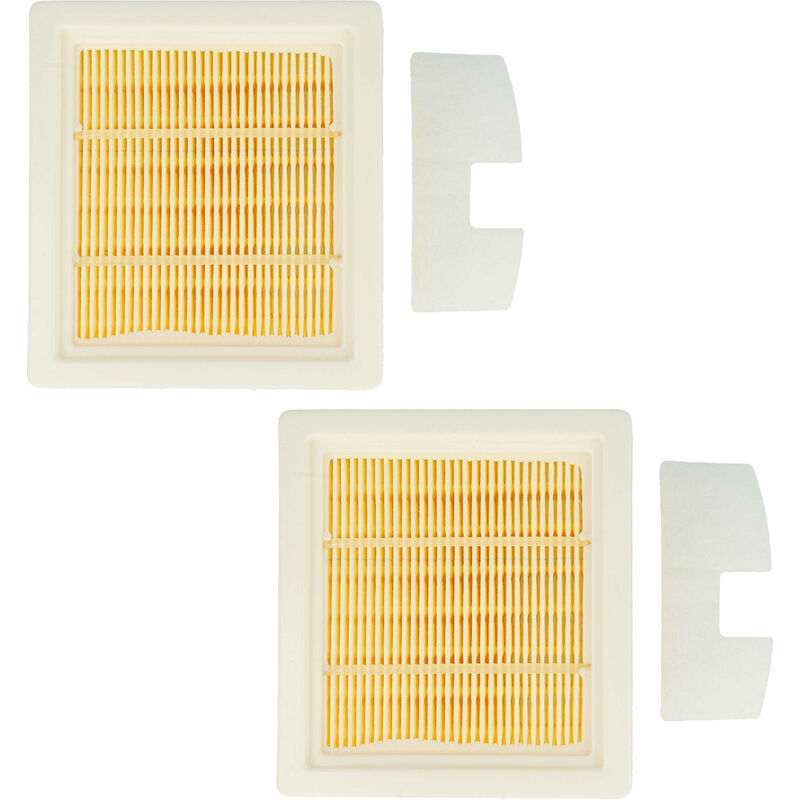 foto del prodotto 4x filtro compatibile con samedia vac 100 aspirapolvere filtro hepa, pre filtro vhbw