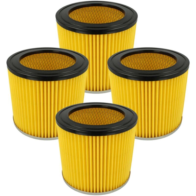 foto del prodotto 4x filtro di ricambio sostituisce scheppach 75100701 per impianto di aspirazione - vhbw