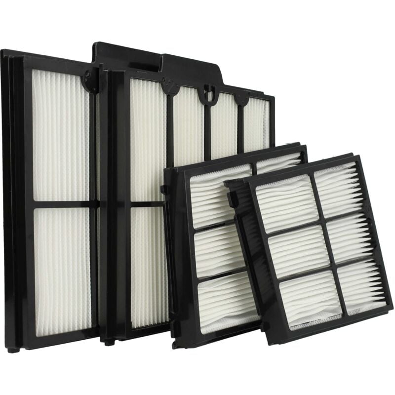foto del prodotto 4x filtro h11 compatibile con delfin seamaster plus, int aspiratore, robot per piscine - filtro a maglie fini - vhbw