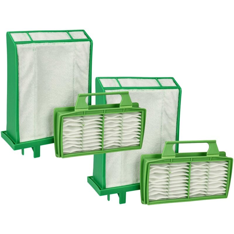 foto del prodotto 4x filtro sostituisce sebo 6696er per aspirapolvere filtro protettivo igienico, microfiltro vhbw