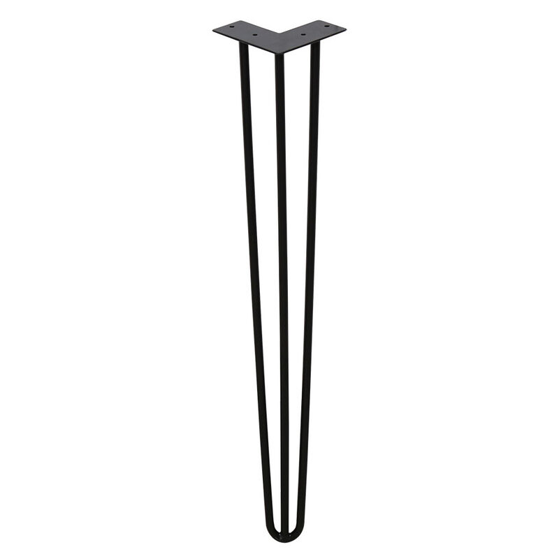 foto del prodotto 4x gambe a perno 40cm 3 staffe gambe da tavolo gambe a perno gambe da tavolo fai da te piedini per tavolo tavolo da pranzo swanew