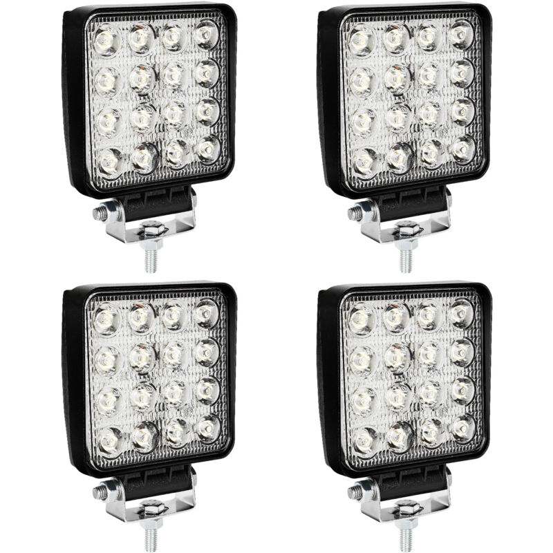 foto del prodotto 4x led 48w luce di lavoro led luce di lavoro proiettore fog light per auto camion utv suv offroad tractor unit
