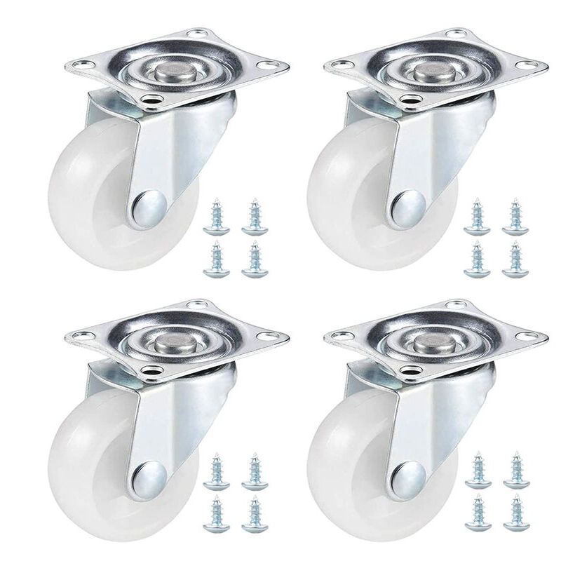 foto del prodotto 4x ruote per mobili altezza 40mm capacit 100kg