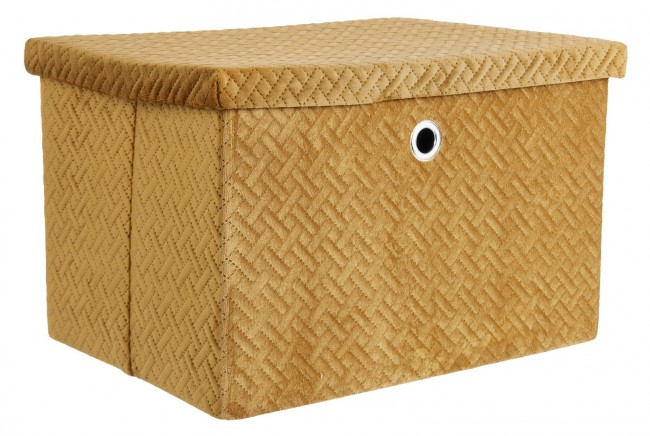 foto del prodotto 4x scatola pieghevole ocre 40x30x25h