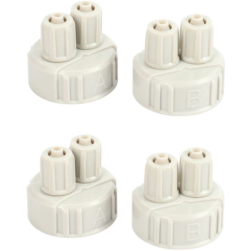 foto del prodotto 4x sistema generatore di co2 per acquario fai da te con tubi capsula per parti di strumenti per accessori piantati