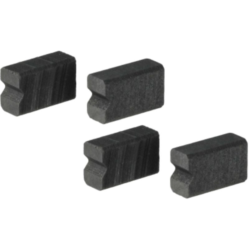 foto del prodotto 4x spazzola carbone 6,25 x 4 x 10mm compatibile con bosch benvenuto tca6701 - b60, tca6709 - b65 macchina del caffè, macina, motori per macine - vhbw