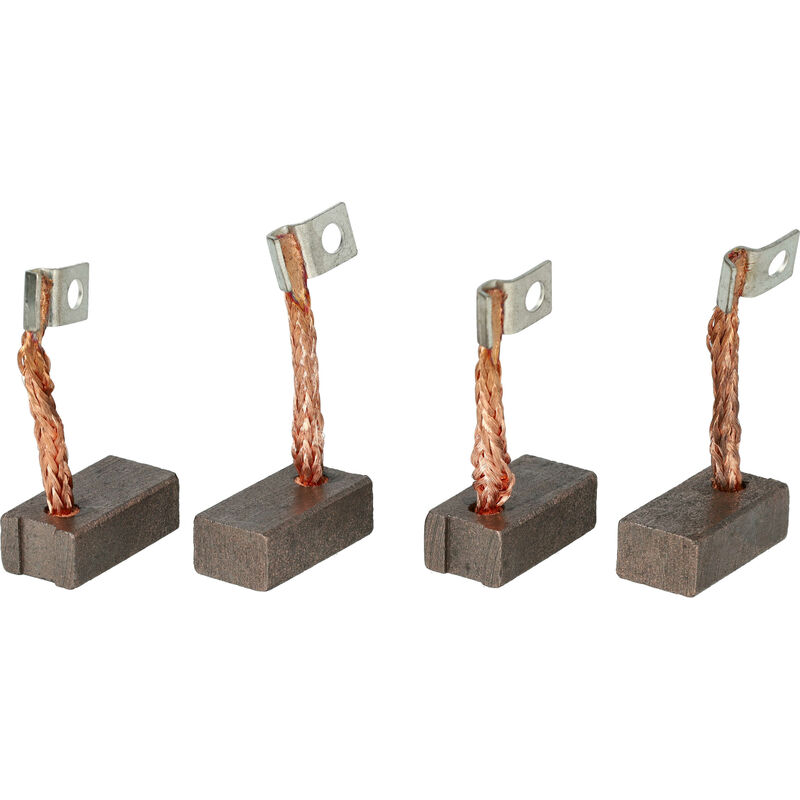 foto del prodotto 4x spazzola in carbone 25,3 x 13 x 8,9mm compatibile con jungheinrich veicolo commerciale vhbw