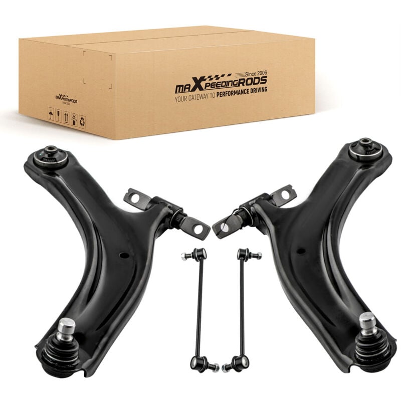 foto del prodotto 4x wishbone anteriore sinistro destro for nissan qashqai 2 i x trail koleos i