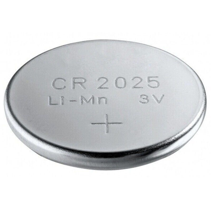 foto del prodotto 5 batterie a litio pile cr2025 3v 150mah a bottone per orologi telecomandi - maxtech