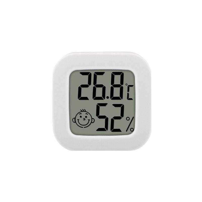foto del prodotto 5 confezioni mini termometro igrometro portatile lcd, alta precisione 58 158 10 99 rh sensore di umidit digitale per soggiorno cameretta per