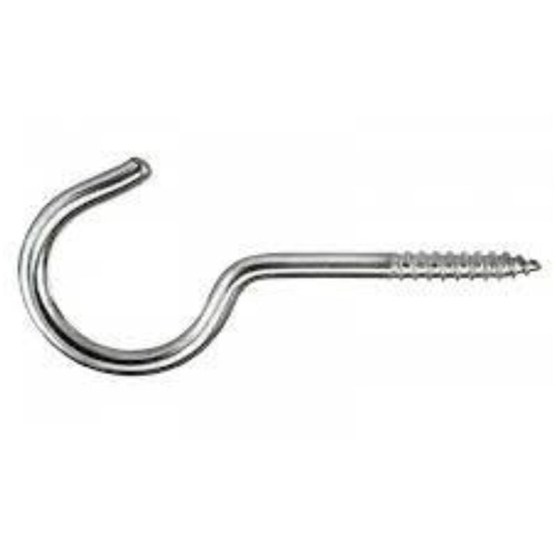 foto del prodotto 5 ganci a vite inox 3,5 x 50mm.