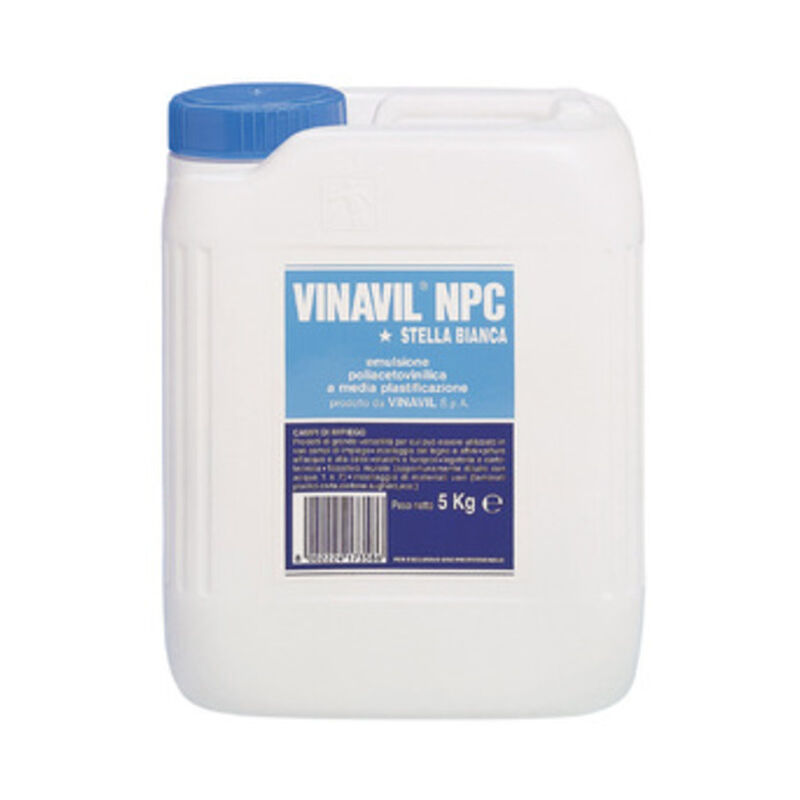 foto del prodotto 5 kg colla vinavil npc collante vinilico inodore per sughero cuoio stoffa