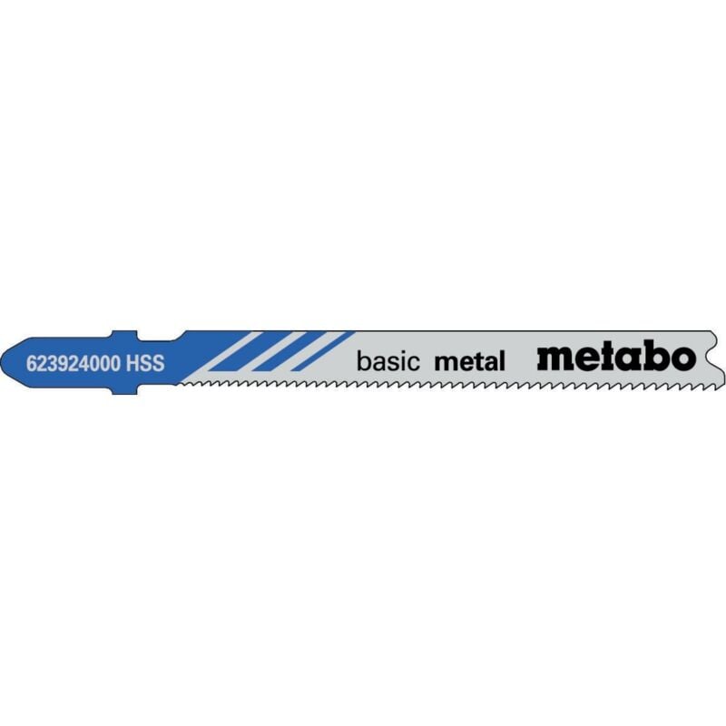 foto del prodotto 5 lame per seghetto alternativo 66 mm 1,1 per seghetto alternativo metabo