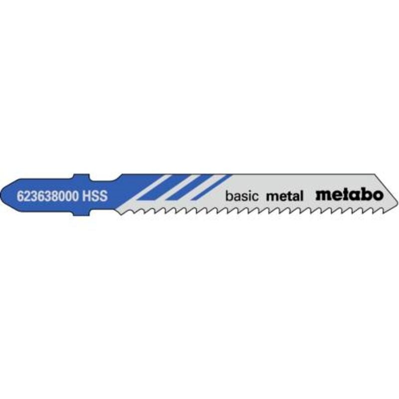 foto del prodotto 5 lame x seghetto alternativo basic metal 51 2 mm