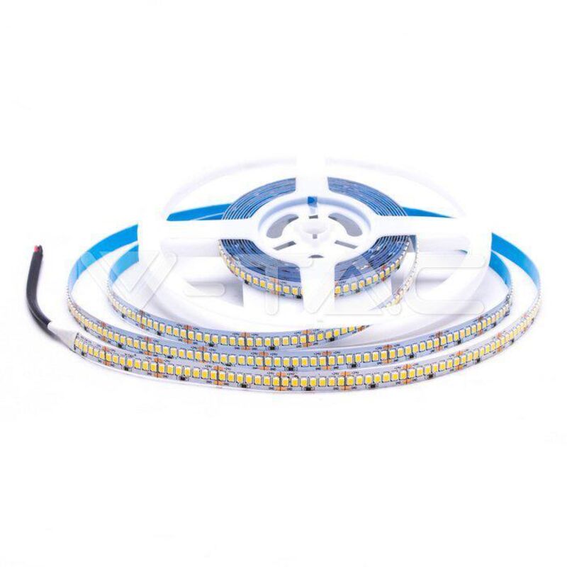 foto del prodotto 5 metri di striscia led 24 v luce fredda 6400k in pcb colore bianco vt-2835 238 2601 - v-tac