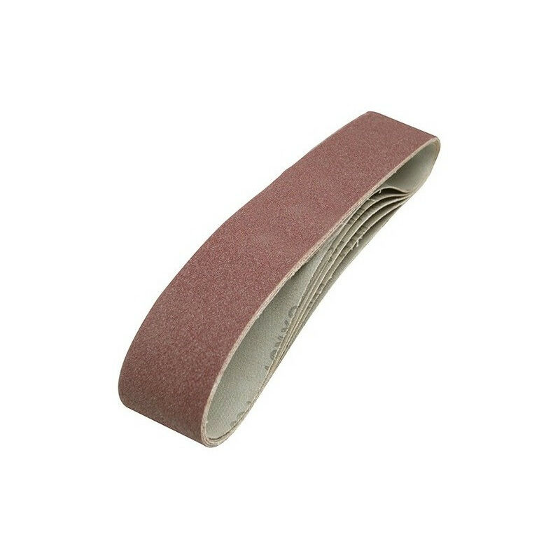 foto del prodotto 5 nastri abrasivi 50 x 686 mm grana 80 silverline