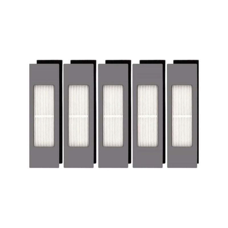 foto del prodotto 5 pezzi filtro hepa per ecovacs deebot ozmo 920 950 t8 aivi max t9 t5 n5 n7 n8 n8 pro plus dx55 dx93 dj65 robot aspirapolvere, kit filtro robot