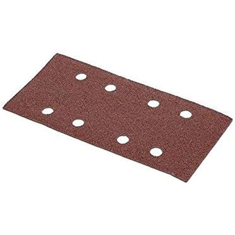 foto del prodotto 5 pezzi fogli di carta abrasiva rettangolare per legno 93x185mm grana 80 kreator