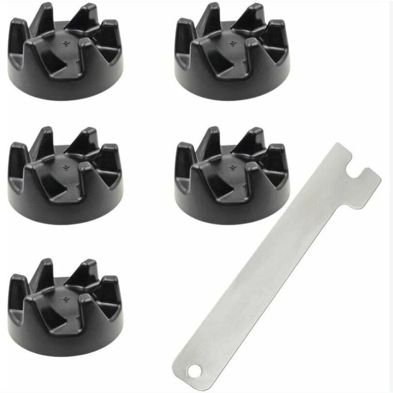 foto del prodotto 5 pezzi giunto in gomma per miscelatore frizione ingranaggi con strumento di rimozione per kitchenaid 9704230