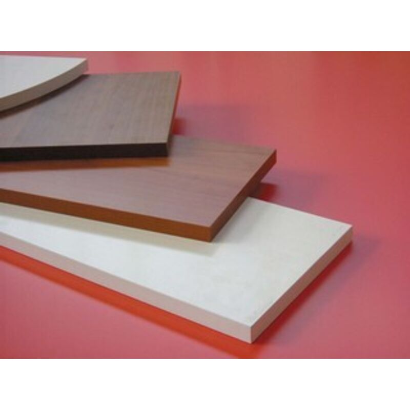 foto del prodotto 5 pz mensola ciliegio in legno mensole rettangolari ripiano 60x20x1,8 cm