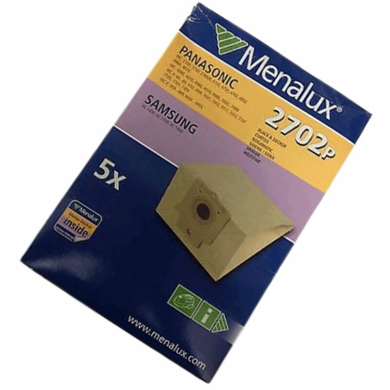 foto del prodotto 5 sacchetti aspirapolvere panasonic 335344