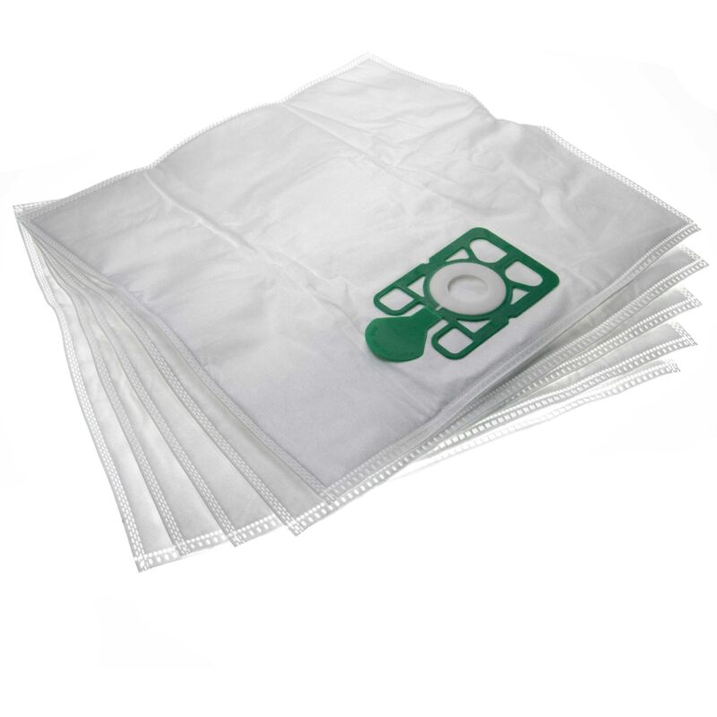foto del prodotto 5 sacchetti microfibra compatibile con numatic charles cvc 370, george gve 370-2, hzq 370, mfq 370, npv 370-22, nrv 370 aspirapolvere - vhbw