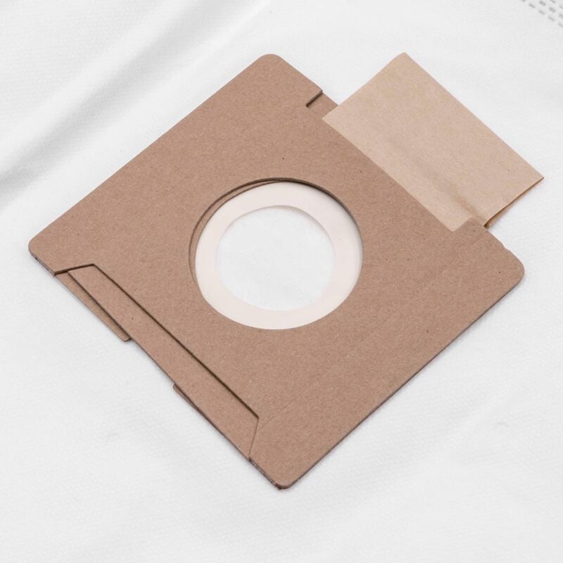 foto del prodotto 5 sacchetti microfibra compatibile con trisa clean star 2000, dual system 9410, power vac 9047, super plus 9418 aspirapolvere - vhbw