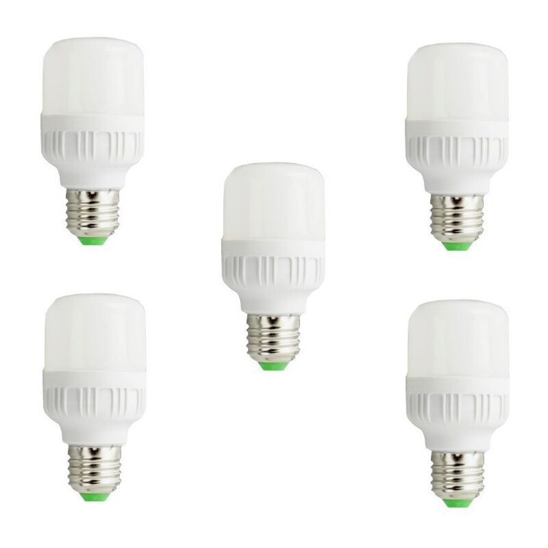 immagine 0 del prodotto 5 x lampadina led 5w e27 luz 3000k qualid jandei