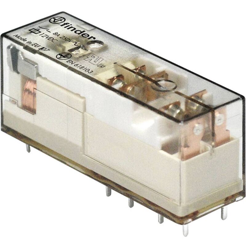 foto del prodotto 50.14.9.012.4310 relè per pcb 12 v dc 8 a 1 nc, 3 na 1 pz. - finder