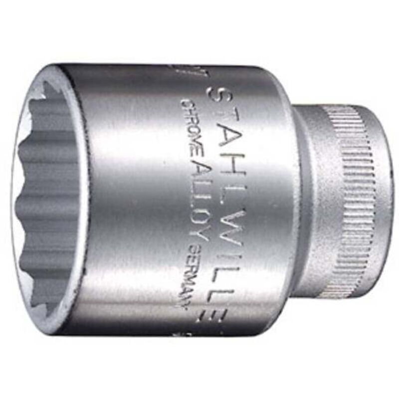 foto del prodotto 50 17 03010017 doppio esagono esterno inserto a bussola 17 mm 1 2 12.5 mm stahlwille