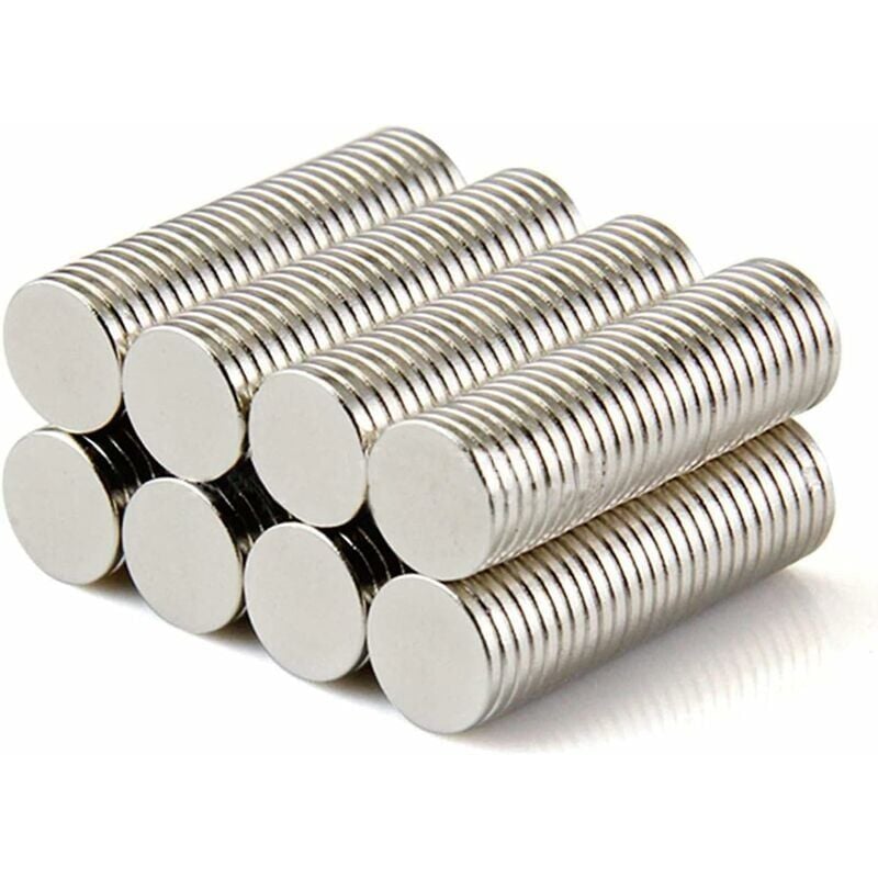 foto del prodotto 50 potenti magneti al neodimio n42 8 x 1 mm dischi circolari super magneti