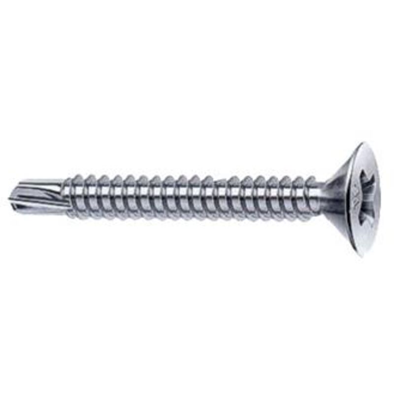 foto del prodotto 50 viti autoperforanti tsp a croce 3,5x13 mm testa svasata piana