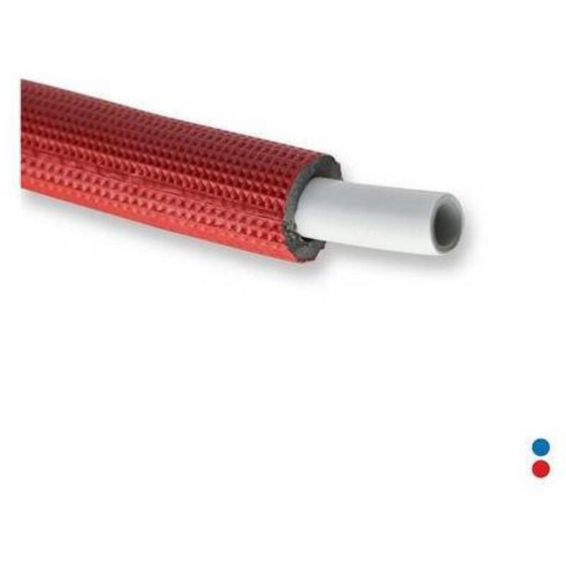 foto del prodotto 50 x tubo multistrato coibentato ikaro misura blu 26 x 3 mt 50