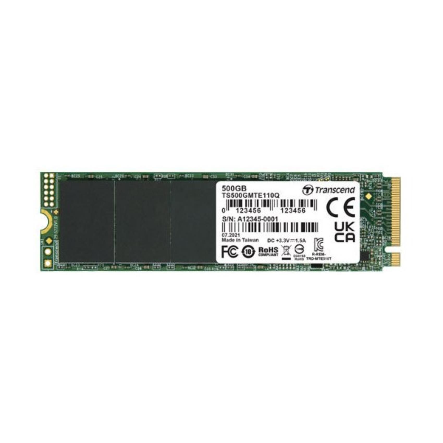 foto del prodotto 500 gb m.2 2280 pcie gen3x4 m key