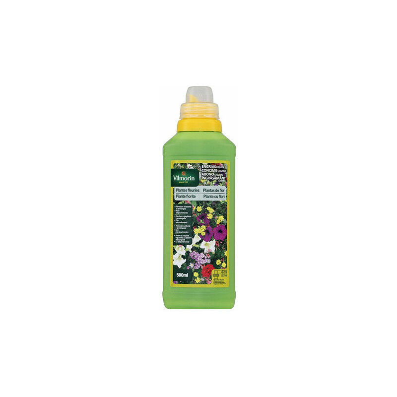 foto del prodotto 500 ml fertilizzante liquido per piante fiorite vilmorin