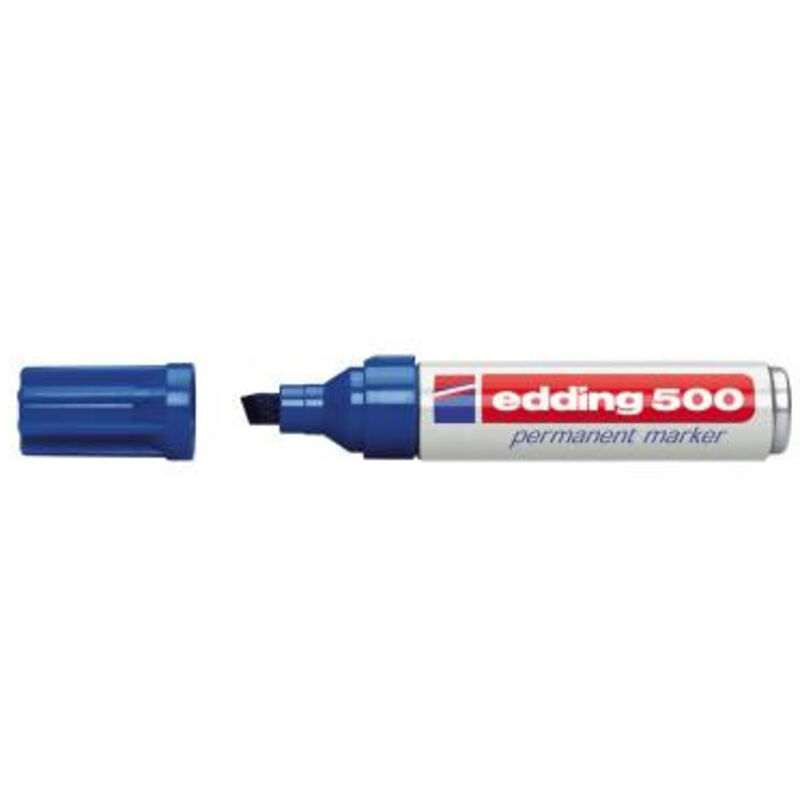 foto del prodotto 500 pennarello permanente blu 4 500003 4500003 edding