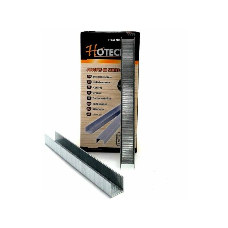 foto del prodotto 5000 graffette punti metallici per graffatrice spillatrice 12.8 x 12 mm 178012