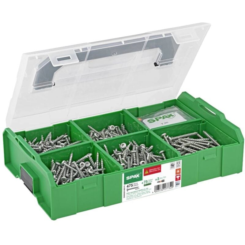 foto del prodotto 5000009160219 assortimento di viti combinate 1 kit spax